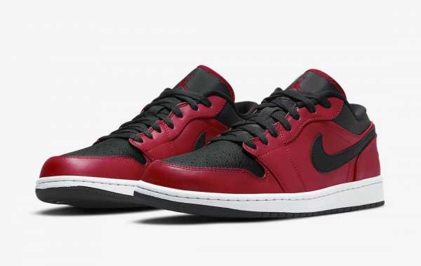 553558-605 Nike Air Jordan 1 Low “Gym Red” Sneakers Coming Soon