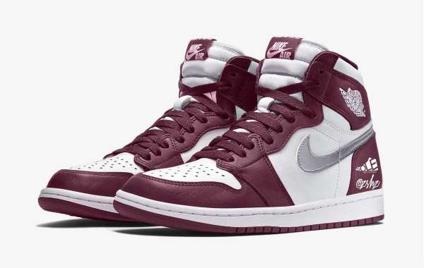 Latest 2021 Air Jordan 1 High OG “Bordeaux” 555088-611 Basketball Shoes
