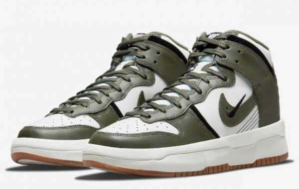 DH3718-103 Nike Dunk High Rebel "Cargo Khaki" will coming in the winter
