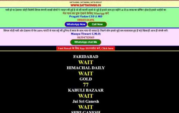 Satta King Game Overview in 2021-2022