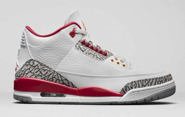 CT8532-126 Air Jordan 3 "Cardinal" will be released on February 24, 2022