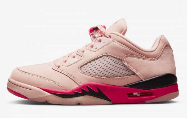 Best Selling 2022 Air Jordan 5 Low Arctic Pink For Valentine's Day