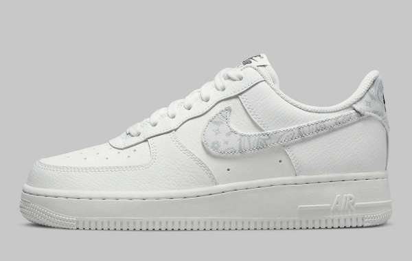 2022 Nike Air Force 1 “White Paisley” For Sale DJ9942-100