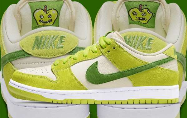 2022 Latest Nike SB Dunk Low “Green Apple” DM0807-300