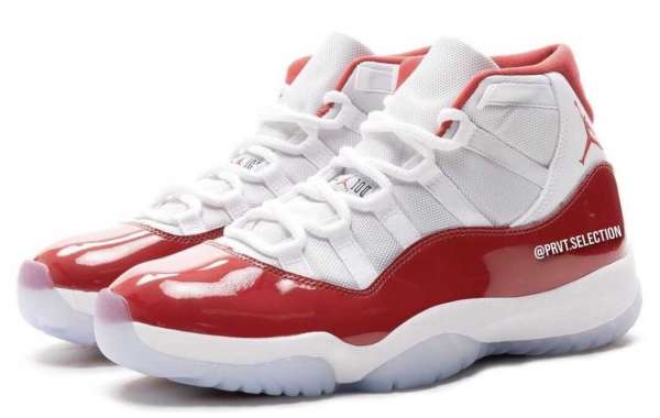Latest 2022 Air Jordan 11 “Cherry” Basketball Shoes Release Information