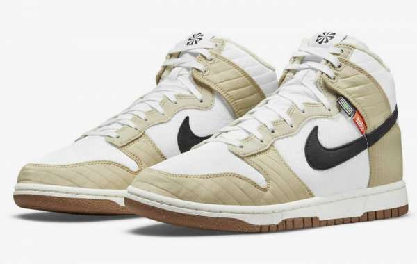 Nike Dunk High Next Nature "Sail" DD3362-200 "Cotton Shoes" Nike Dunk Hi Release Date Confirmed!