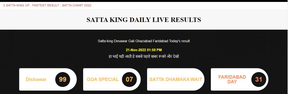 satta king Cover Image