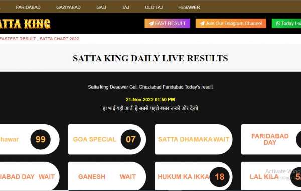 Satta king is a lottery betting game based on numbers that originated in India.