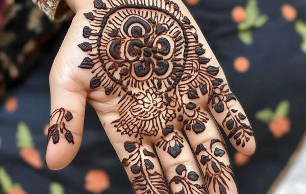 Front Hand Beginner Easy Mehndi Designs