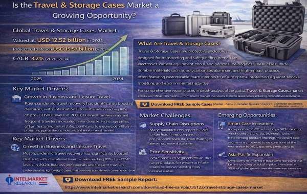 Top 10 Leading Players in the Travel & Storage Cases Market Projected to Achieve a CAGR of 3.2% by 2034