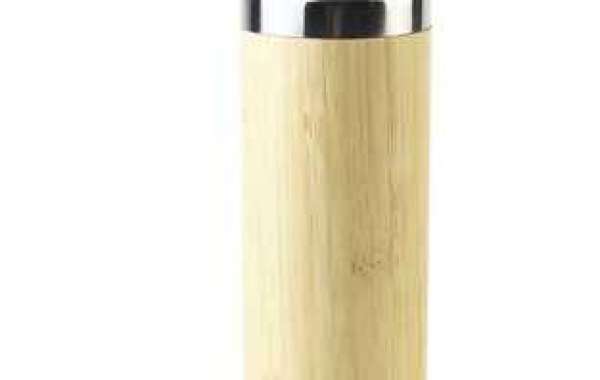 Bamboo Thermos Flask Aijunware Drinkware Options
